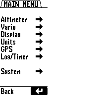 Main Menu