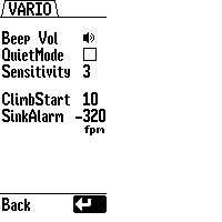 Vario Menu